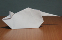 Мышка (оригами).