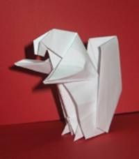Бобр (оригами).