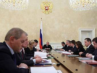 Заседание правительства РФ. Фото с сайта premier.gov.ru