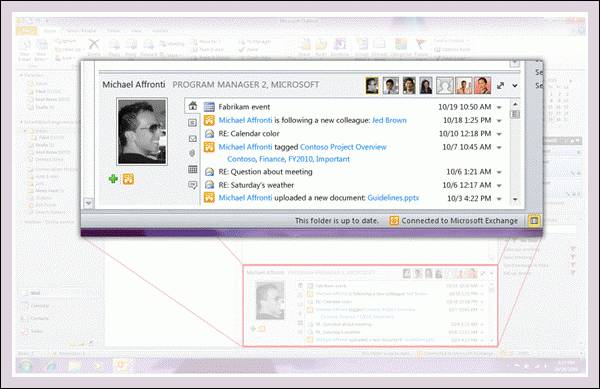 Microsoft Office Outlook Social Connector